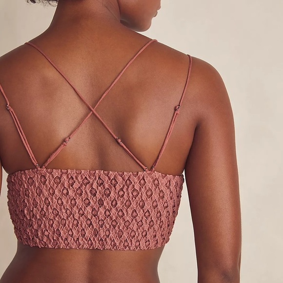 Free People Adella Bralette in Copper - Picture 2 of 6